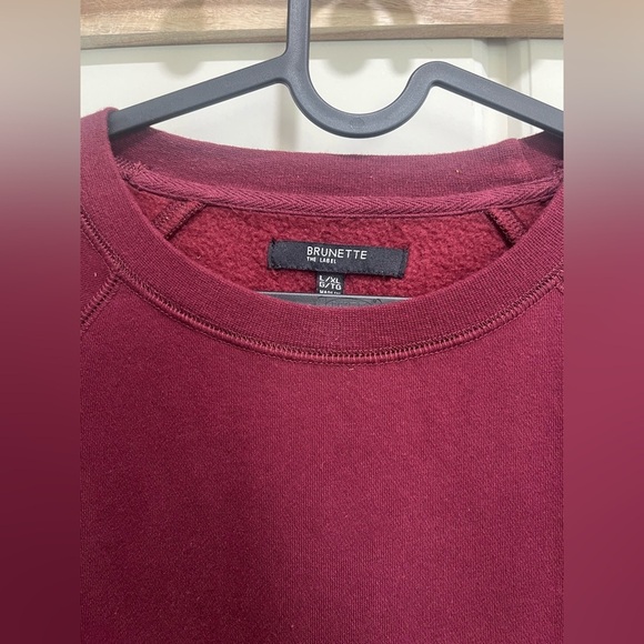 Brunette The Label Cozy Red Holiday Sweater - Picture 3 of 3